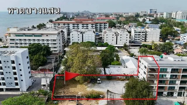 ขายที่ดินบางแสน เขตชุมชน แปลงสวย ทำเลดีมาก ใกล้หาดวอนนภา  FP-L02526 