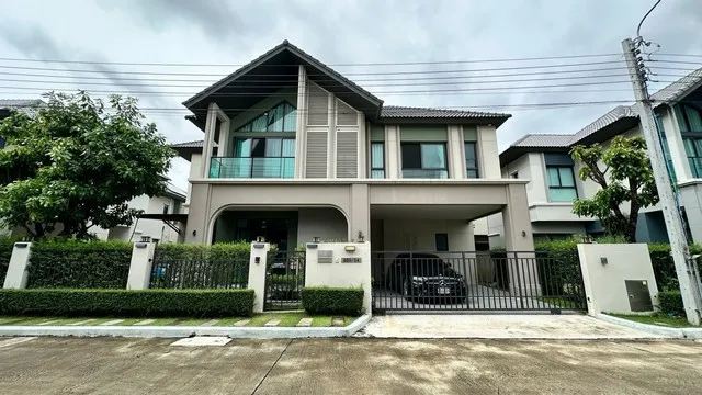 ขายบ้านเดี่ยว Bangkok Boulevard Westgate | แบบบ้าน Monaco ฟังก์ชันครบ พร้อมระบบ Solar Cell พร้อมอยู่