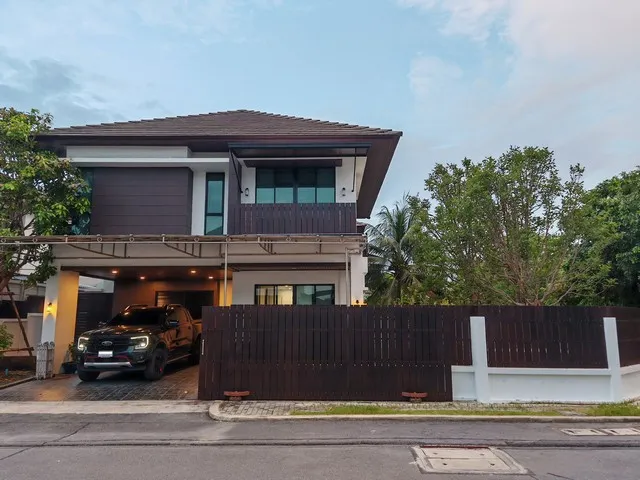 ขาย/ให้เช่า บ้านเดี่ยวหลังมุม Lake View Park วงแหวน–บางนา | บ้านสวนสวย เป็นส่วนตัว ตรงข้าม Mega Bangna ใกล้ทางด่วน