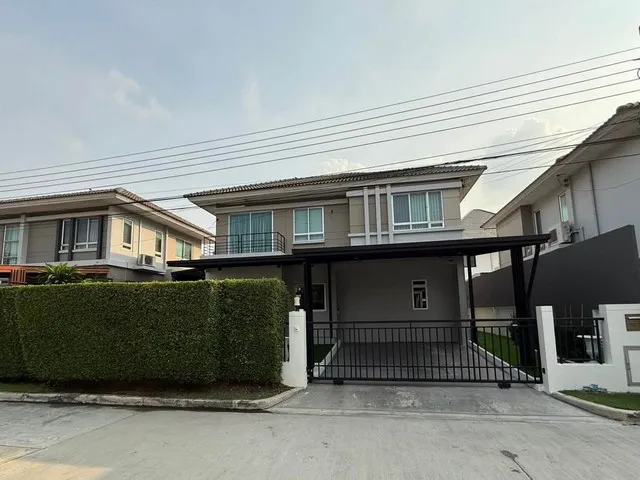 ให้เช่าบ้านเดี่ยว 2 ชั้น 210 ตรม 3 ห้องนอน ไลฟ์ บางกอก บูเลอวาร์ด วงแหวน – อ่อนนุช 2 ใกล้สนามบินสุวรรณภูมิ