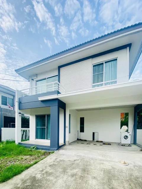ให้เช่าบ้านเดี่ยว 2 ชั้น 170 ตรม 3 ห้องนอน สีวลี บางนา กม.13 sivalee Bangna km 13 ใกล้วัดหลวงพ่อโต