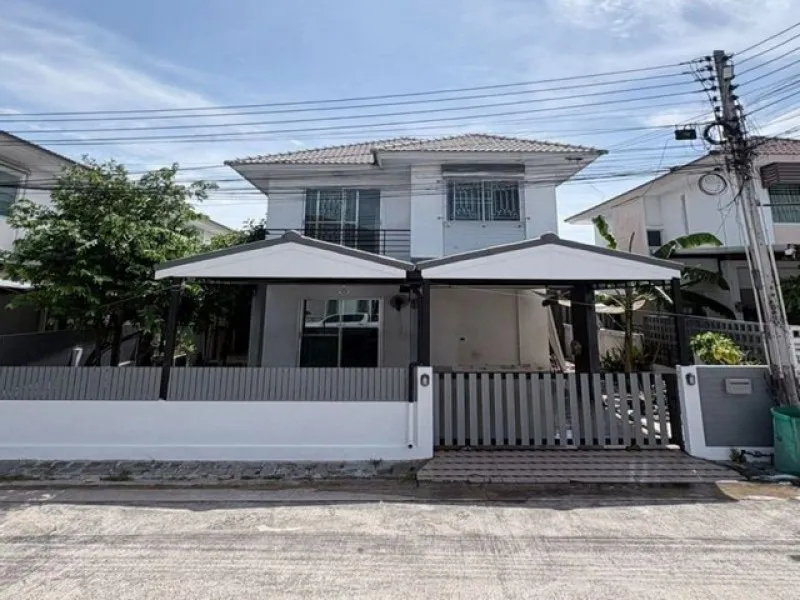 ให้เช่าบ้านแฝด 2 ชั้น หมู่บ้านกีรดา หนองมน บางแสน ใกล้ตลาดหนองมน TP-H2553