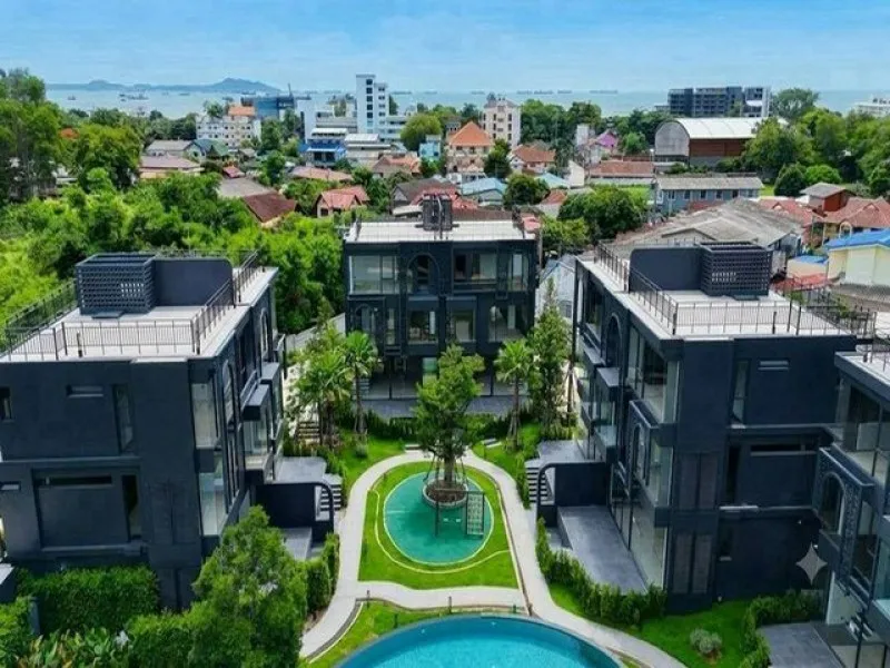 ให้เช่าคอนโด เพนท์เฮาส์หรู ใจกลางศรีราชา Avaconic Penthouse Residenc TP-C2578