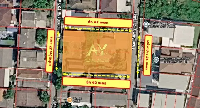 ที่ดินแปลงใหญ่ พร้อมสิ่งปลูกสร้าง บ้านเดี่ยว บนเนื้อที่ 280 ตร.ว. ซอยทานสัมฤทธิ์ 20-21 ราคาเพียง 59,000 บาท/ตารางวา ราคาเทียบเท่าที่ดินเปล่า