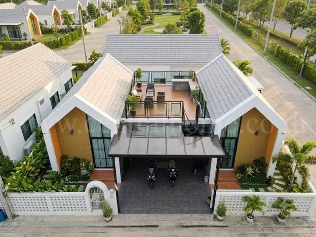 บ้านเดี่ยว ชั้นเดียว 91 ตรว. พระพุทธบาท สไตล์นอร์ดิก สวยหรู ร่มรื่น กว้างขวาง พร้อมเข้าอยู่ได้ทันที
