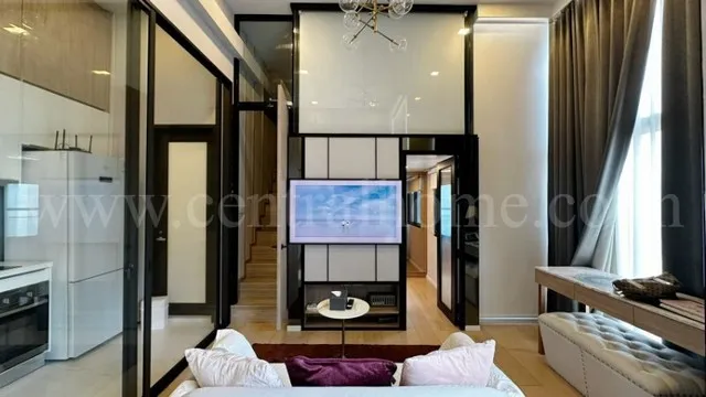 ขายด่วน คอนโด ชีวาทัย เรสซิเดนซ์ อโศก ห้องริม Loft Type Built-in ราคาถูก
