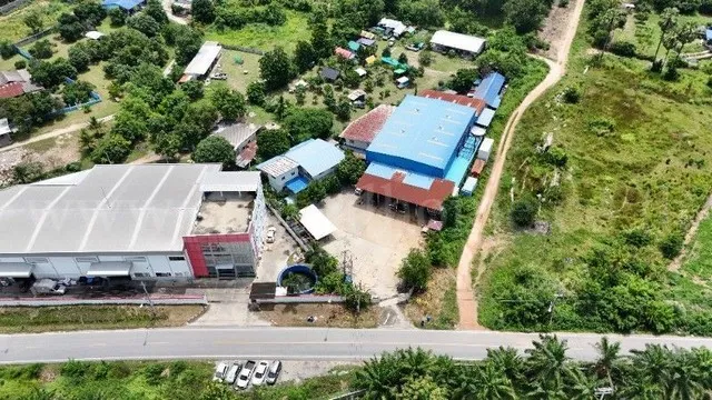 ขายด่วนพิเศษ ที่ดิน+โรงงาน ถูกต้องตามกฎหมาย (มีใบอนุญาตสร้างโรงงาน) 837 ตารางวา เข้า-ออกสะดวก