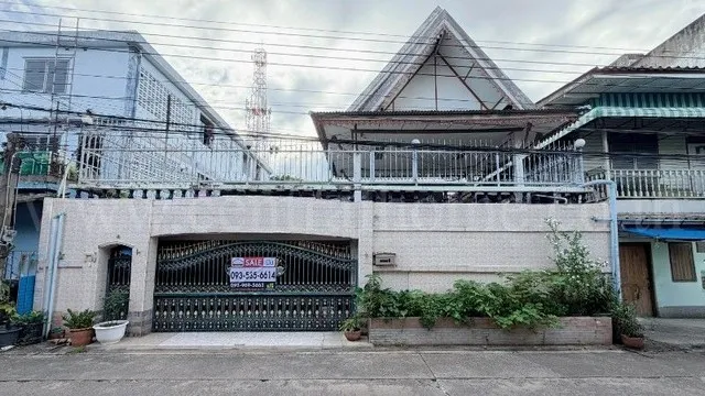 ที่ดิน พร้อมสิ่งปลูกสร้าง 2 ชั้น 58 ตารางวา รามอินทรา 82 ใกล้ MRT สถานีบางชัน