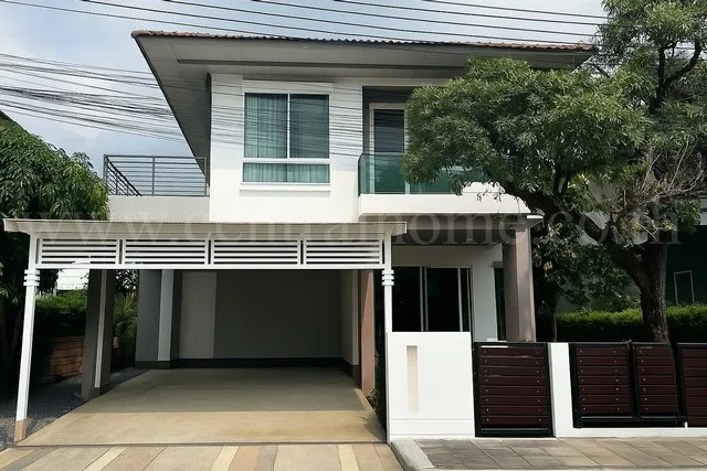 บ้านเดี่ยว ฮาบิเทีย บอนด์ ราชพฤกษ์ บางคูวัด ถนนเมน เฟอร์ครบ ทำเลดี