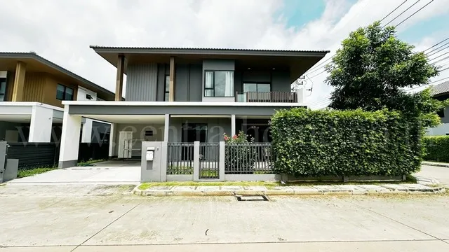 บ้านเดี่ยว สราญสิริ รังสิต หลังมุม ทำเลดี ไม่เคยเข้าอยู่