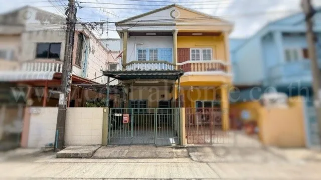 จองด่วน ทาวน์เฮ้าส์ เศรษฐกิจ 33 (สินเนรมิตร) บางแคเหนือ สภาพดี ราคาถูก MRT หลักสอง