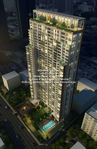 DSL-698 ให้เช่า คอนโด THE ADDRESS SATHORN ดิ แอดเดรส สาทร 40000 บาทต่อเดือน 47 ตารางเมตร ชั้นที่ 13 ใกล้กับ BTS ช่องนนทรี
