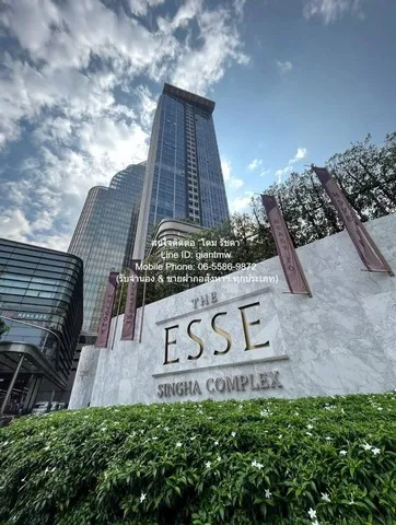 DSL-931 ให้เช่า คอนโด ดิ เอส แอท สิงห์ คอมเพล็กซ์ THE ESSE at SINGHA COMPLEX กรุงเทพ ชั้นทั้งหมด 39 ชั้น ห้องนอน 2 ห้อง ห้องน้ำ 2 ห้อง