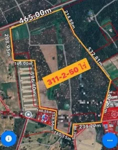 ขายที่ดินคลองกิ่วบ้านบึงชลบุรี บนเนื้อที่ 311-2-50 ไร่ ผังเมืองสีเหลือง เหมาะทำโกดัง คลังสินค้า โรงงาน หรือ พัฒนาด้านอื่นๆ