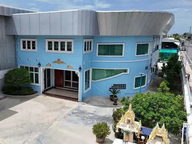 ขายโกดังเก็บสินค้า พร้อมที่ดิน 1 ไร่ พื้นที่ทั้งหมด 854 ตรม. บางเสาธง สมุทรปราการ