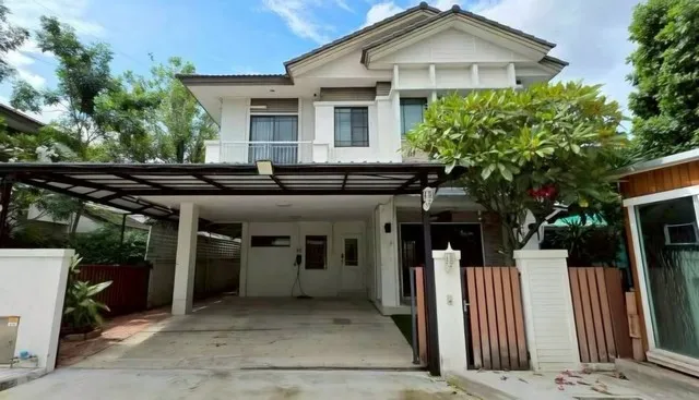 บ้านเดี่ยว2ชั้น ให้เช่า 87ตรว.ถนนสุขาภิบาล 5 วัชรพล ใกล้บิ๊กซี สุขาภิบาล 5 / บิ๊กซี ลำลูกกา