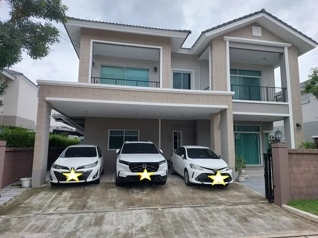 ขายบ้านเดี่ยว 2 ชั้น 91 ตร.ว. 4 ห้องนอน ลัดดารมย์ วงแหวน-รามอินทรา ใกล้แฟชั่นไอส์แลนด์