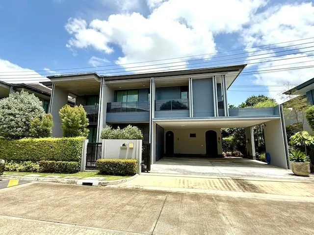 BH4398 ให้เช่าบ้านเดี่ยว เศรษฐสิริ กรุงเทพกรีฑา 2 Modern Luxury Fully Furnished บ้านหันทิศเหนือ ใกล้โรงเรียนนานาชาติ