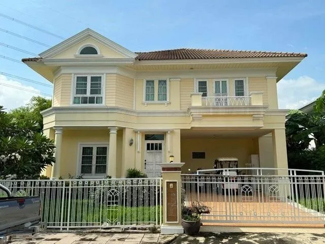 ขายบ้านเดี่ยว 2 ชั้น หมู่บ้าน เพอร์เฟค เพลส รามคำแหง 164 ทำเลติดโรงเรียนร่วมฤดี เขตสะพานสูง