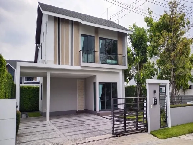ให้เช่าบ้านเดี่ยว 2 ชั้น 4 ห้องนอน Nirvana ELEMENT บางนา ถนนบางนา กม.13 ใกล้ Att U Park 