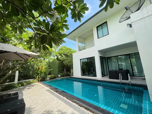 ขายบ้านเดี่ยว Pool Villa 119 ตรว. 4 ห้องนอน โครงการ Blue Lagoon 2 บางนา-วงแหวน หลังมุม ทิศเหนือ ใกล้เมกะบางนา