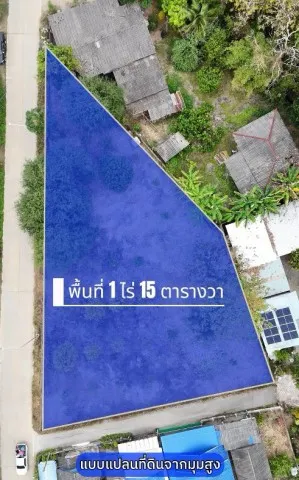 ขายเพียง 1.5 ล้าน/ไร่ 1 ไร่ 15 ตรว. | #ยุหว่า #สันป่าตอง ที่ดินติดถนนชุมชน ไฟฟ้าและน้ำประปาเข้าถึง เดินทางสะดวก