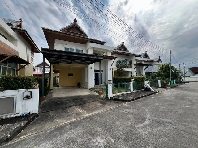 บ้านเดี่ยว 2 ชั้น ทำเลดี ขายต่ำกว่าราคาประเมิน สันทรายน้อย