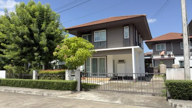 ขายเพียง 5.5 ล้าน #บุราสิริ สันผีเสื้อ บ้านเดี่ยว 2 ชั้น บ้านสวยพร้อมสวนสีเขียว บรรยากาศร่มรื่น มีห้องหนังสือส่วนตัว