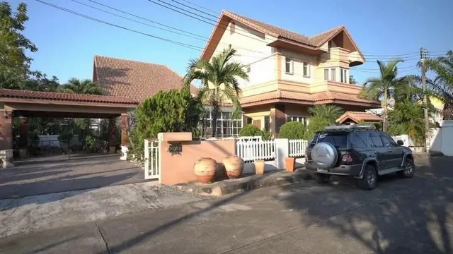 บ้านเดี่ยว 2 ชั้น พร้อมที่ดิน เฟอร์นิเจอร์ครบ หนองหอย
