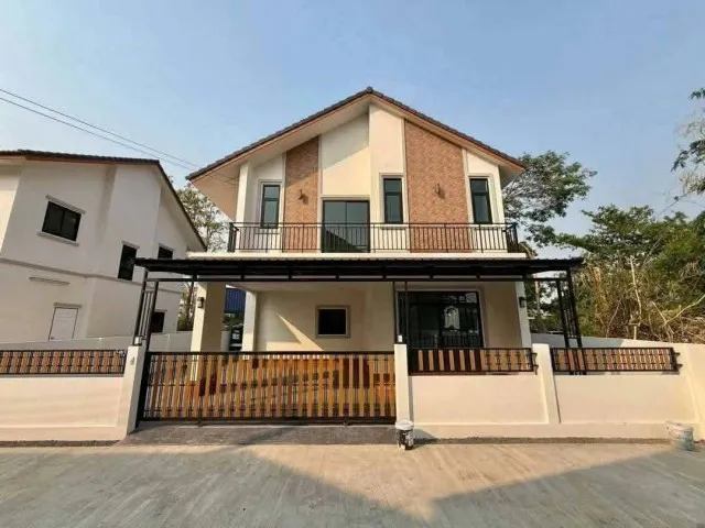 Pre-Sale เพียง 3.19 ล้าน | #ต้นเปา–#บ่อสร้าง #สันกำแพง บ้านสร้างใหม่ 2 ชั้น สไตล์ Nordic Minimal บ้านหลังใหญ่ สวยทันสมัย ฟังก์ชันครบ!