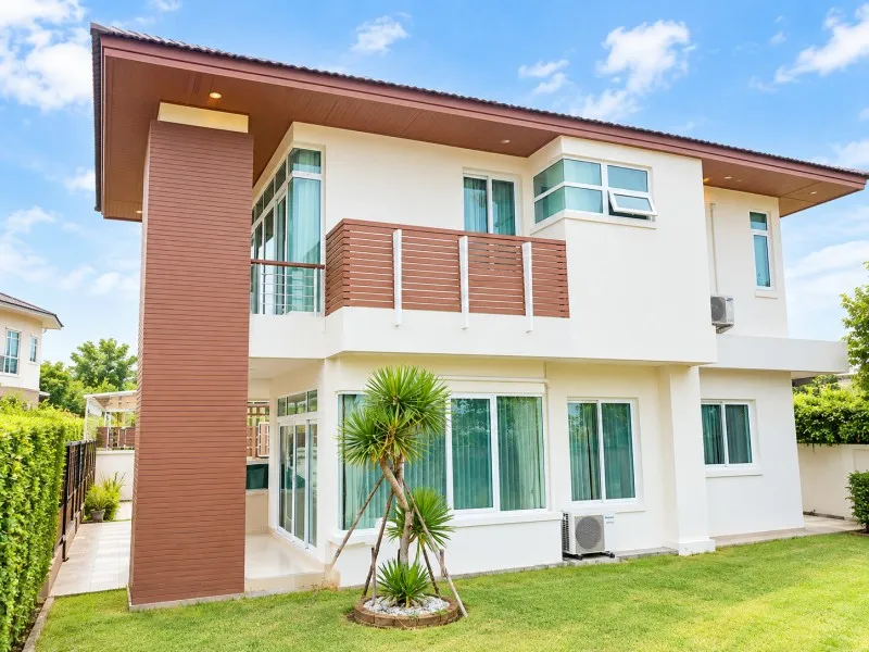 ศรีราชา-หนองยายบู่  บ้านเดี่ยว 2 ชั้น 4-5นอน 3 น้ำ 108.2ตร.ว. 300 ตร.ม.พร้อมเฟอร์ฯ  บูเลอวาร์ด โลตัส ศรีราชา1.27กม. และเครื่องใช้ไฟฟ้าครบ