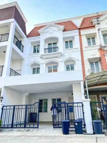 ถ.ราชพฤกษ์6-8 จรัญBTS บางหว้า พร้อมเฟอร์ฯ สระว่ายน้ำ ให้เช่า Townhome หรู ราชพฤกษ์-จรัญ 13  สไตล์อิตาเลียน