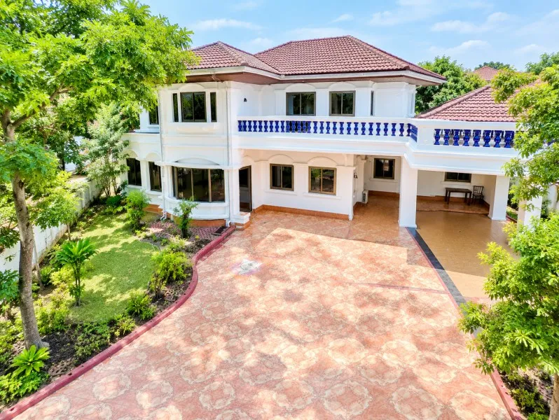 260929makotans ให้เช่า บ้าน 4-5นอน 5 น้ำ 150ตร.ว. 500ตร.ม. MRTไทรม้า 540ม. รัตนาธิเบศร์-ท่าอิฐ บ้านหรู 2 ชั้นจัดเต็มเฟอร์ฯ เครื่องใช้ไฟฟ้า 