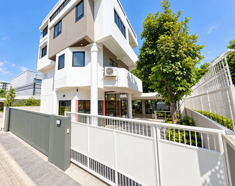 261004sknonvisd ให้เช่า บ้าน BTSอ่อนนุช 800ม. ให้เช่าบ้านเดี่ยวหรู สุขุมวิท85-95 BTSบางจาก800ม. 4นอน 5น้ำ 120 ตร.วา 400 ตร.มจอดรถได้ 5 คัน