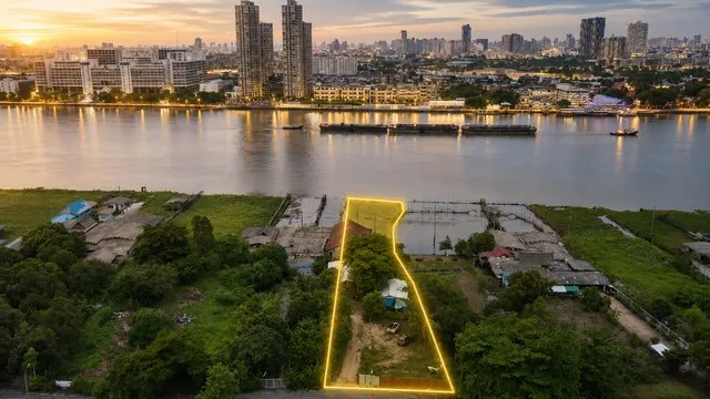 รีวิว Youtube ที่ดินริมแม่น้ำเจ้าพระยา ไทรม้า 321 ตรว อยู่อาศัย ร้านอาหาร สำนักงาน ออฟฟิศ