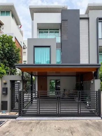 HS 2042 ขายบ้านแฝด 3 ชั้น ไอริส เรสซิเดนซ์ ประดิษฐ์มนูธรรม IRIS Residence ถนนลาดพร้าว 71 เลียบด่วน