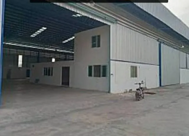 BR 1955 ให้เช่าโรงงาน โกดัง 1200 ตรม. พื้นที่สีม่วง มีใบ รง.4 ท่าทราย เมืองสมุทรสาคร