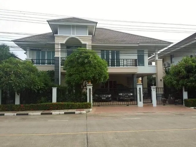 HR 10503 ให้เช่าบ้านเดี่ยว 5 ห้องนอน 5 ห้องน้ำ หมู่บ้านงามเจริญ โครงการ 7 ใกล้เซ็นทรัลพระราม 2 เฟอร์นิเจอร์ครบ