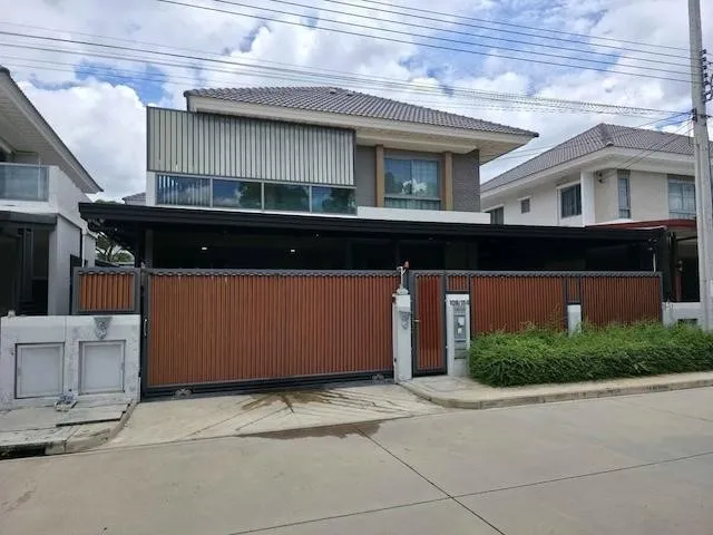 HR 10526 ให้เช่าบ้านเดี่ยว 4 ห้องนอน เฟอร์ครบ Perfect Place เฟส 9 ลาดกระบัง 20/3 บ้านพร้อมอยู่