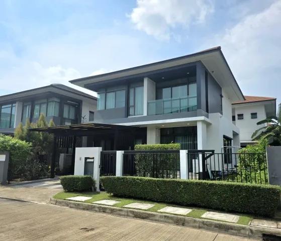 ขาย #บ้านเดี่ยว  หมู่บ้านเศรษฐสิริ กรุงเทพกรีฑา #ใกล้รรนานาชาติไบรท์ตัน 095-1642956  AZ
