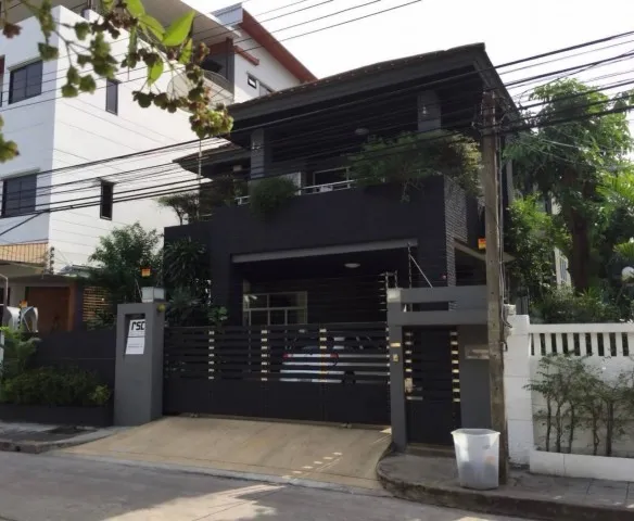 ให้เช่า #บ้านเดี่ยว 2 ชั้น พัฒนาการ 53 สไตล์ Modern Resort (Full furnishings) #ใกล้สวนหลวงร9 #ใกล้ซีคอนสแควร์ 095-164-2956