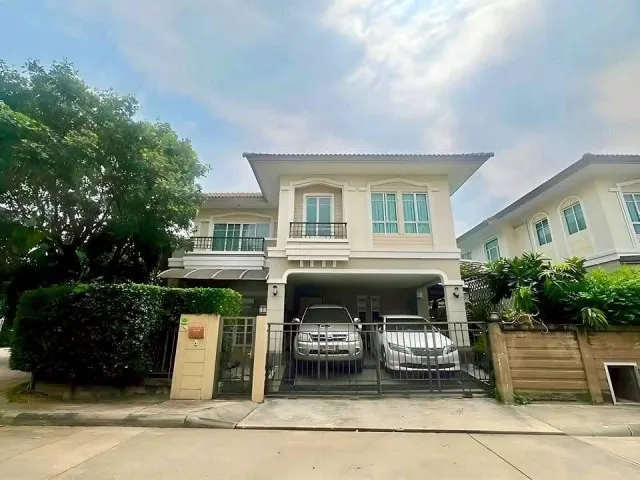 ขายด่วน บ้านเดี่ยว หมู่บ้านภัสสร เพลสทีจ อ่อนนุช ถนนเฉลิมพระเกียรติ ร.9 ซอย 87  โทร 0951642956   BF