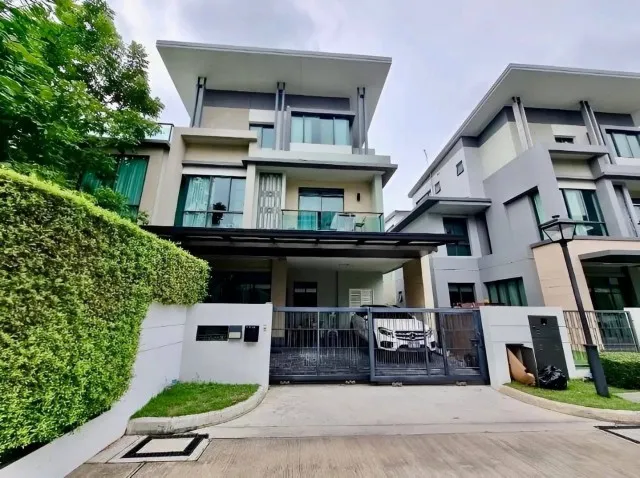 ขายด่วน  บ้านเดี่ยว หมู่บ้านนาราสิริ โทเพียรี่ นวมินทร์-รามอินทรา ใกล้แฟชั่นไอส์แลนด์  โทร  095-164-2956  BF