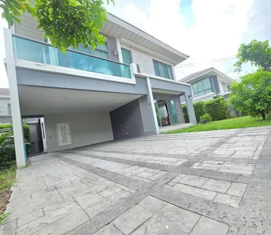 ให้เช่า #บ้านเดี่ยว หมู่บ้านเพอร์เฟคเพลส พระราม 9 - กรุงเทพกรีฑา #ใกล้โรงเรียนนานาชาติไบรท์ตัน #ย่านกรุงเทพกรีฑา  095-1642956 BI