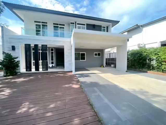 ให้เช่า #บ้านเดี่ยว หมู่บ้านมัณฑนา บางนา กม.7 ซอยเมืองแก้ว #ใกล้เมกาบางนา #บ้านบางพลี