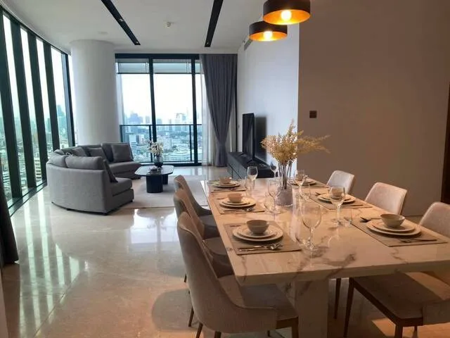 Unrivaled High-Floor Waterfront Luxury: Exquisite 178.34 SQ.M. 2-Bedroom Sky Residence at Banyan Tree Residences Riverside Bangkok